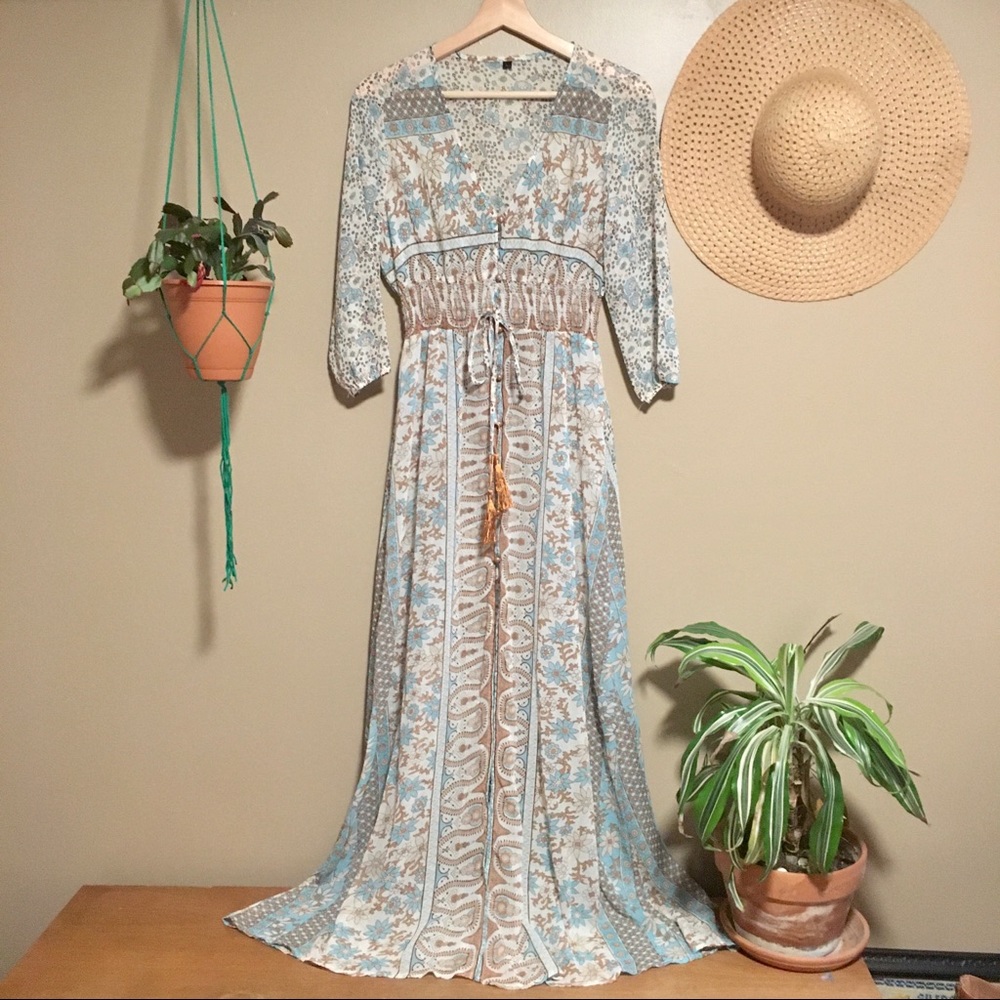 STUNNING Festival Prairie Dress Prarie Wedding